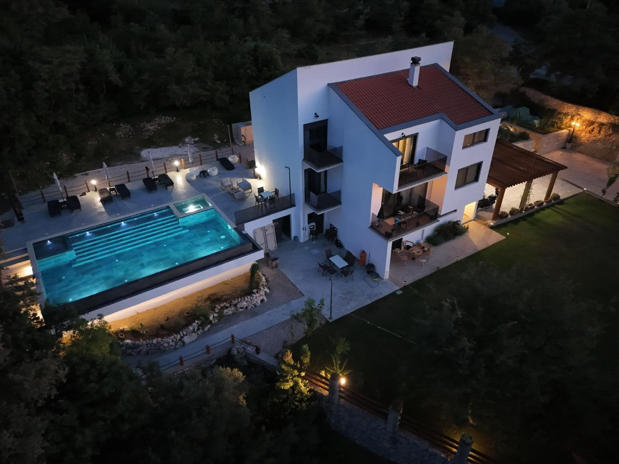 Villa Principium With Infinity Edge Pool&Hot Tub Kotor Exterior photo