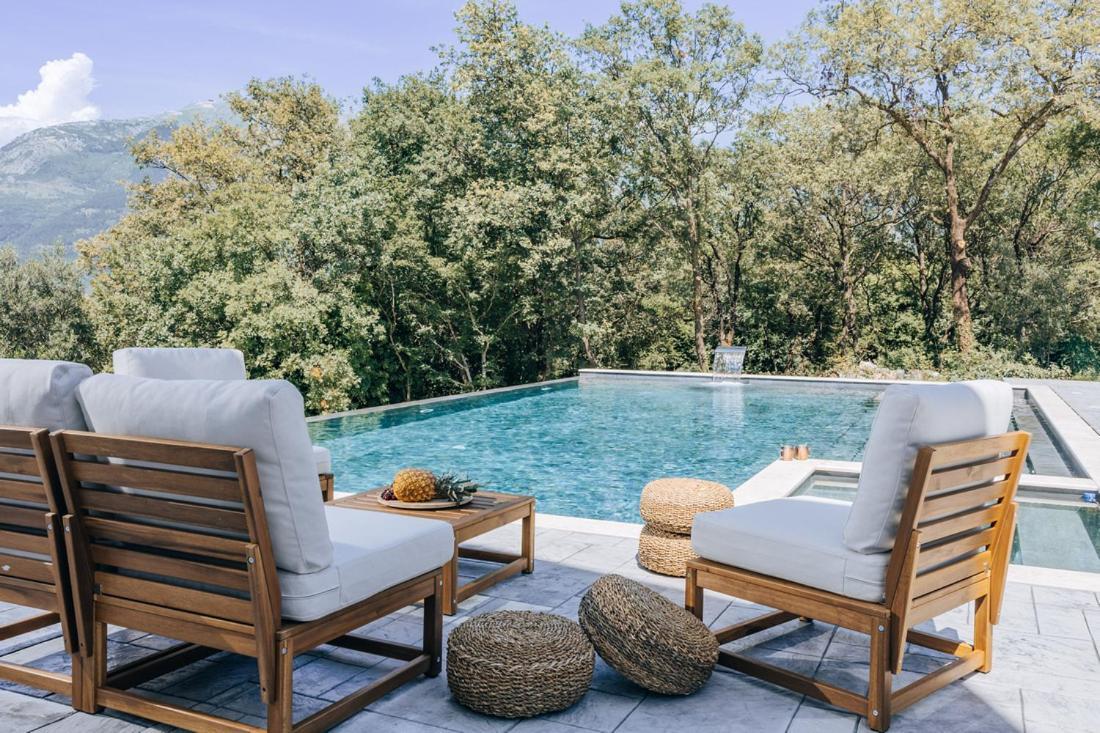 Villa Principium With Infinity Edge Pool&Hot Tub Kotor Exterior photo